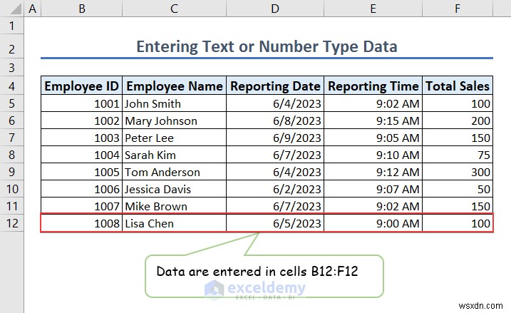 Nhập dữ liệu Excel thành thạo:Khái niệm cơ bản, biểu mẫu và xử lý lỗi 