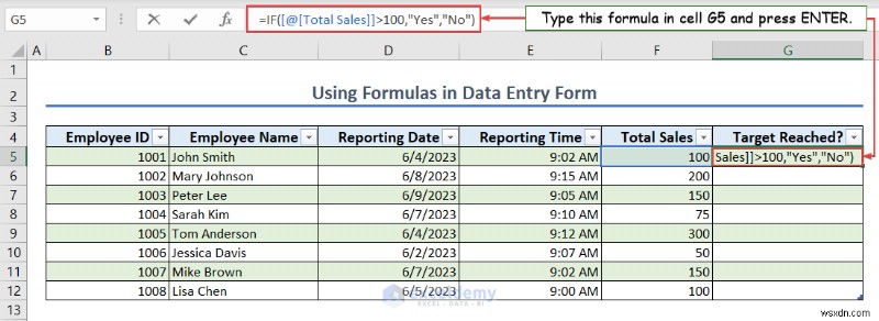 Nhập dữ liệu Excel thành thạo:Khái niệm cơ bản, biểu mẫu và xử lý lỗi 