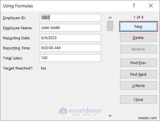 Nhập dữ liệu Excel thành thạo:Khái niệm cơ bản, biểu mẫu và xử lý lỗi 