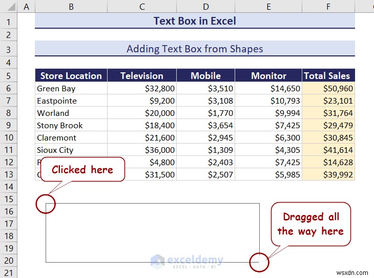 Làm chủ các hộp văn bản trong Excel:Hướng dẫn toàn diện 