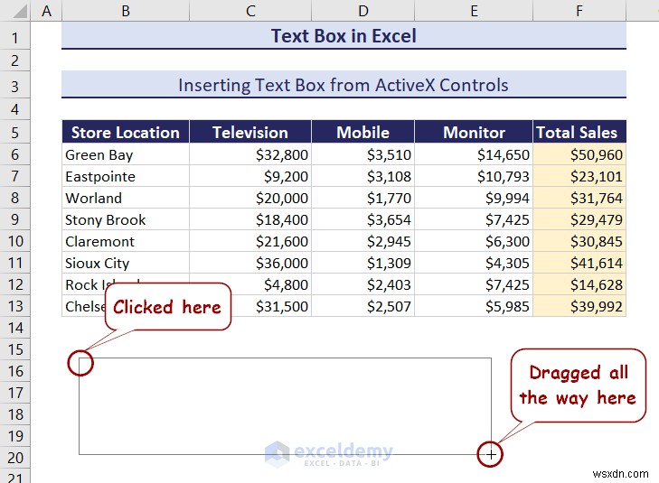 Làm chủ các hộp văn bản trong Excel:Hướng dẫn toàn diện 