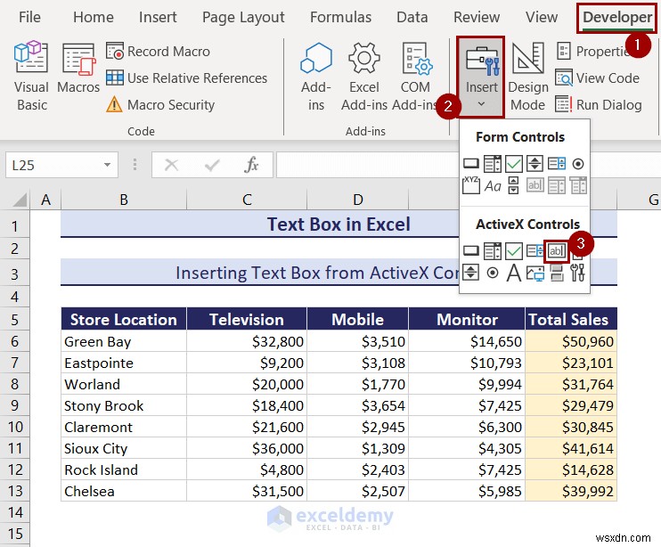 Làm chủ các hộp văn bản trong Excel:Hướng dẫn toàn diện 