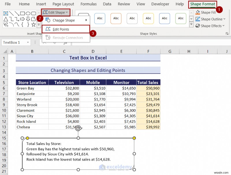 Làm chủ các hộp văn bản trong Excel:Hướng dẫn toàn diện 