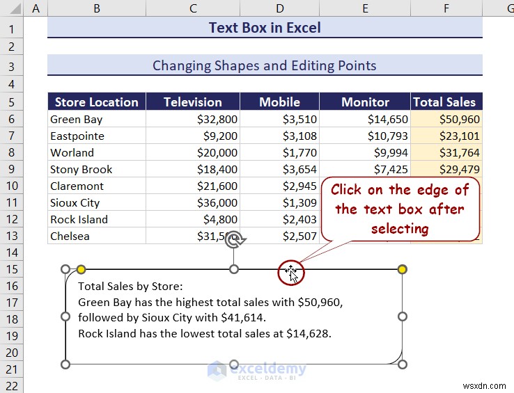 Làm chủ các hộp văn bản trong Excel:Hướng dẫn toàn diện 