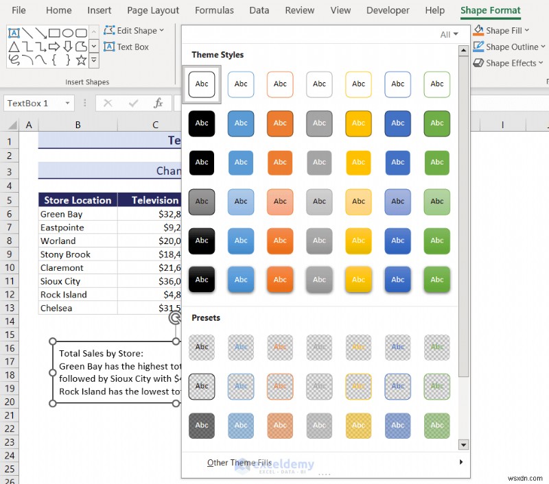 Làm chủ các hộp văn bản trong Excel:Hướng dẫn toàn diện 