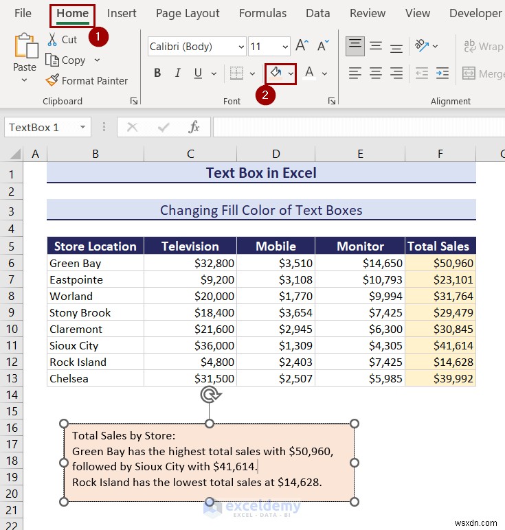 Làm chủ các hộp văn bản trong Excel:Hướng dẫn toàn diện 