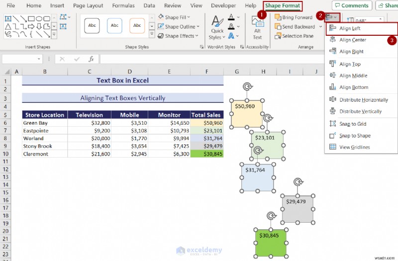 Làm chủ các hộp văn bản trong Excel:Hướng dẫn toàn diện 