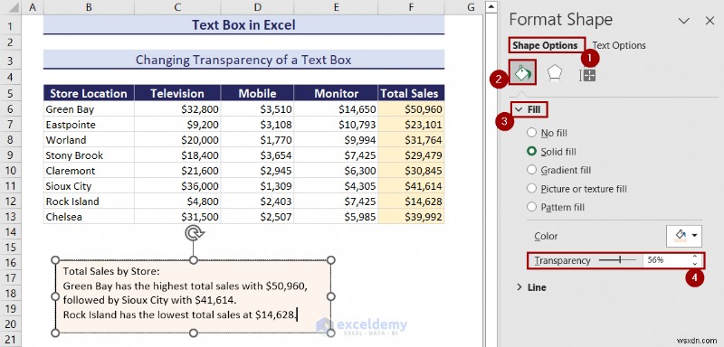 Làm chủ các hộp văn bản trong Excel:Hướng dẫn toàn diện 