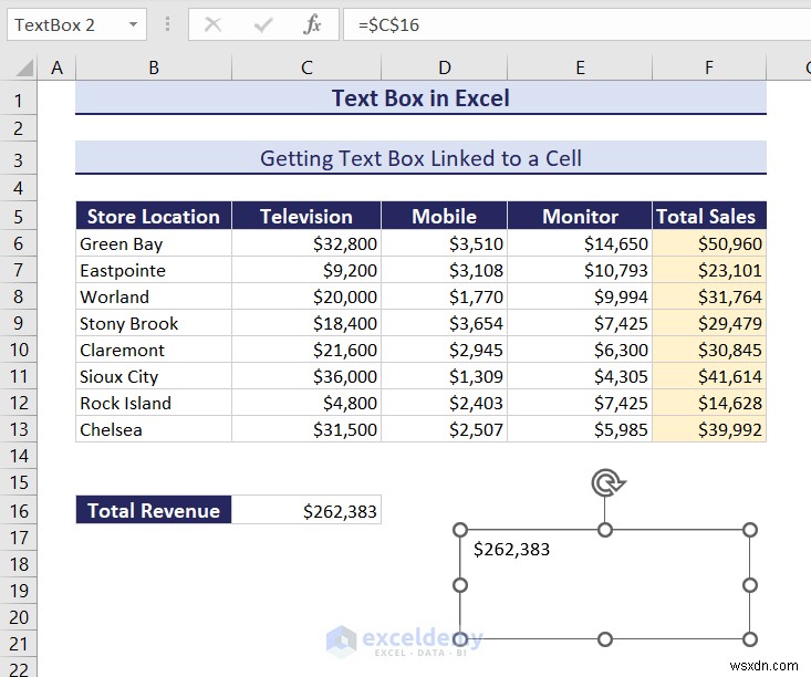Làm chủ các hộp văn bản trong Excel:Hướng dẫn toàn diện 