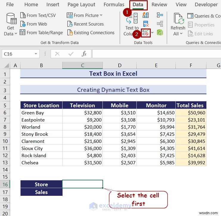 Làm chủ các hộp văn bản trong Excel:Hướng dẫn toàn diện 