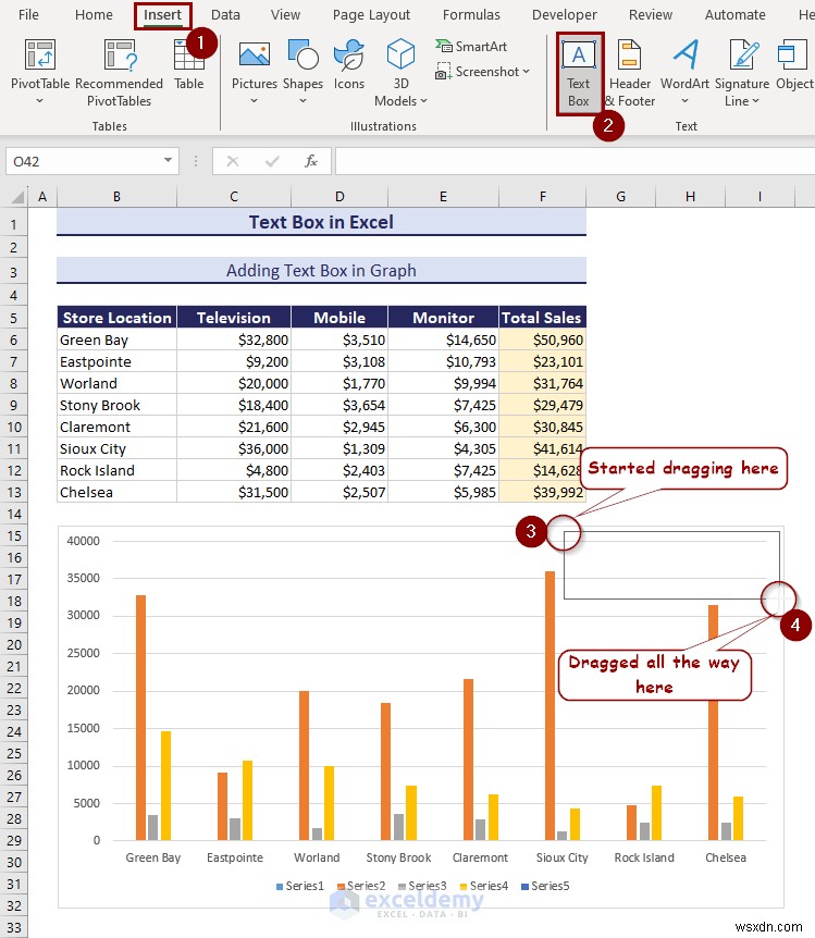 Làm chủ các hộp văn bản trong Excel:Hướng dẫn toàn diện 