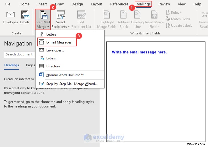 Làm chủ việc trộn thư trong Excel:Mục đích, quy trình, lợi ích và hạn chế 
