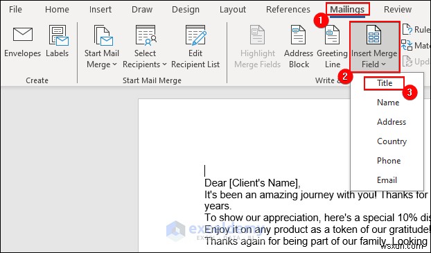 Làm chủ việc trộn thư trong Excel:Mục đích, quy trình, lợi ích và hạn chế 