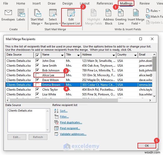 Làm chủ việc trộn thư trong Excel:Mục đích, quy trình, lợi ích và hạn chế 