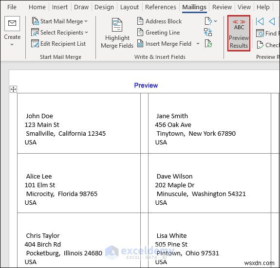 Làm chủ việc trộn thư trong Excel:Mục đích, quy trình, lợi ích và hạn chế 