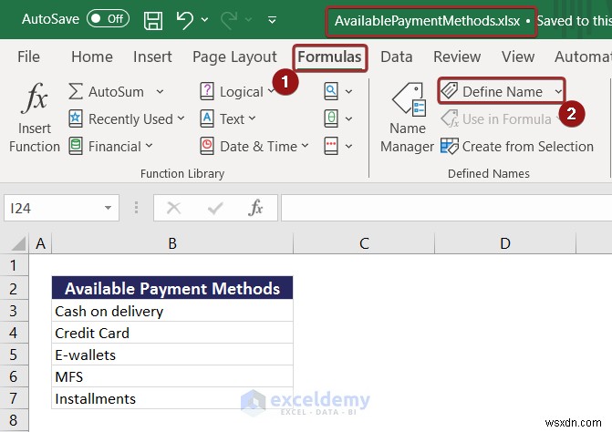 Danh sách thả xuống chính của Excel:Tạo, chỉnh sửa, xóa, lọc và bảo vệ 