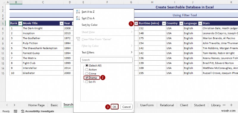Cơ sở dữ liệu Excel thành thạo:Loại, Mẫu &Tạo dễ dàng 