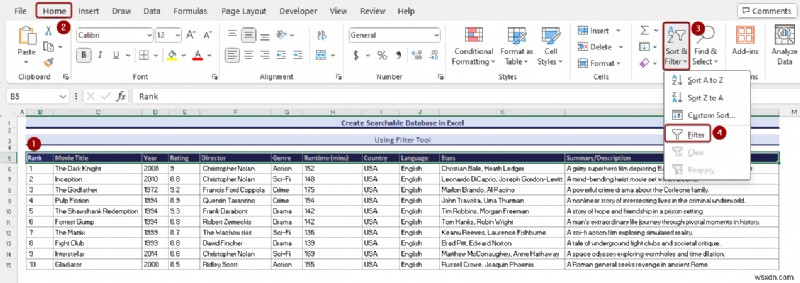 Cơ sở dữ liệu Excel thành thạo:Loại, Mẫu &Tạo dễ dàng 