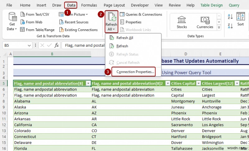 Cơ sở dữ liệu Excel thành thạo:Loại, Mẫu &Tạo dễ dàng 