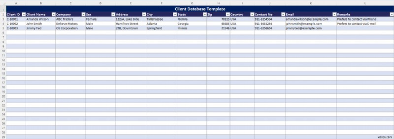 Cơ sở dữ liệu Excel thành thạo:Loại, Mẫu &Tạo dễ dàng 