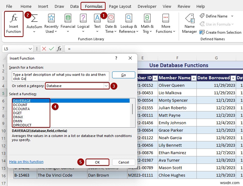 Cơ sở dữ liệu Excel thành thạo:Loại, Mẫu &Tạo dễ dàng 