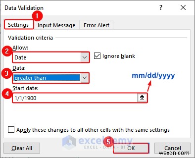 Làm chủ xác thực dữ liệu Excel:Hướng dẫn từng bước toàn diện 