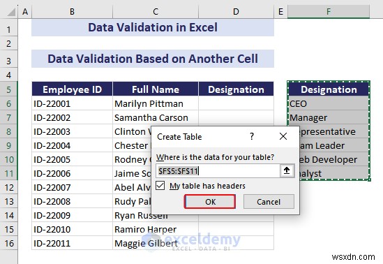 Làm chủ xác thực dữ liệu Excel:Hướng dẫn từng bước toàn diện 