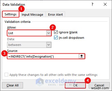 Làm chủ xác thực dữ liệu Excel:Hướng dẫn từng bước toàn diện 