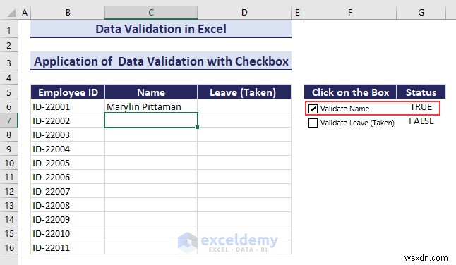 Làm chủ xác thực dữ liệu Excel:Hướng dẫn từng bước toàn diện 