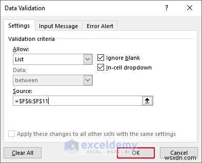 Làm chủ xác thực dữ liệu Excel:Hướng dẫn từng bước toàn diện 
