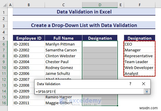 Làm chủ xác thực dữ liệu Excel:Hướng dẫn từng bước toàn diện 