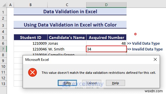 Làm chủ xác thực dữ liệu Excel:Hướng dẫn từng bước toàn diện 