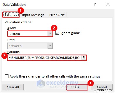 Làm chủ xác thực dữ liệu Excel:Hướng dẫn từng bước toàn diện 