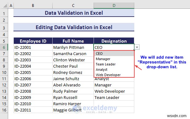 Làm chủ xác thực dữ liệu Excel:Hướng dẫn từng bước toàn diện 