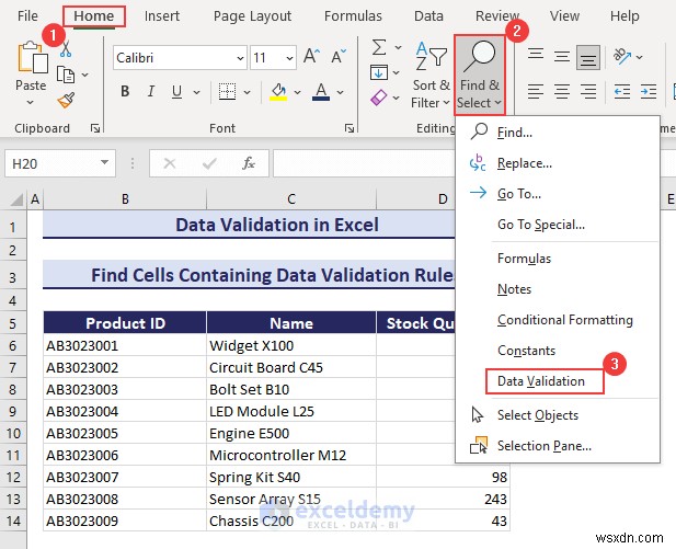 Làm chủ xác thực dữ liệu Excel:Hướng dẫn từng bước toàn diện 