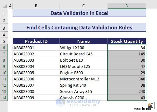 Làm chủ xác thực dữ liệu Excel:Hướng dẫn từng bước toàn diện 