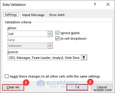 Làm chủ xác thực dữ liệu Excel:Hướng dẫn từng bước toàn diện 