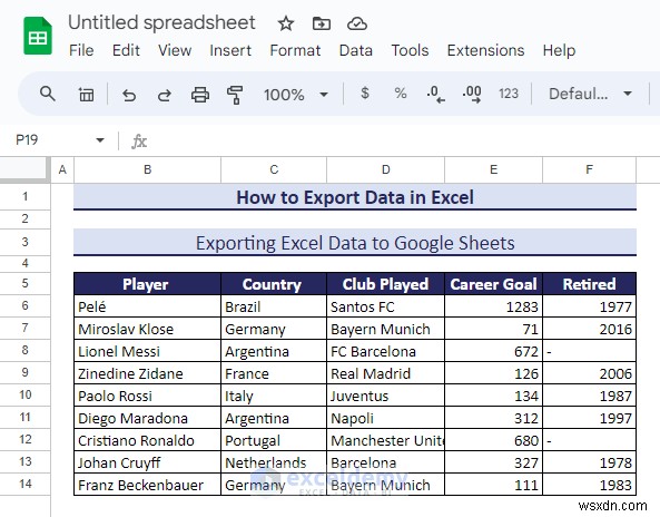 Xuất dữ liệu Excel sang các định dạng DOC, PDF, CSV, XML và vCard được thực hiện dễ dàng 