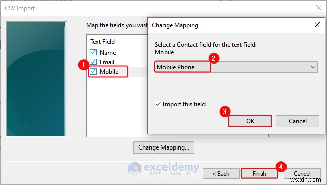 Xuất dữ liệu Excel sang các định dạng DOC, PDF, CSV, XML và vCard được thực hiện dễ dàng 