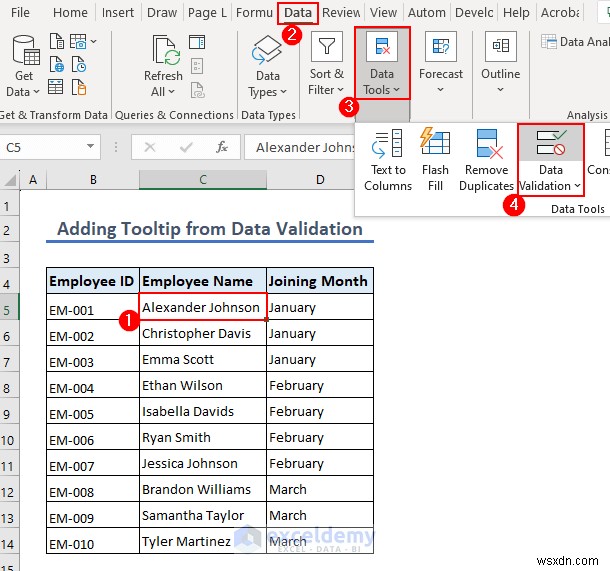 Tạo chú giải công cụ di chuột trong Excel:3 kỹ thuật dễ dàng