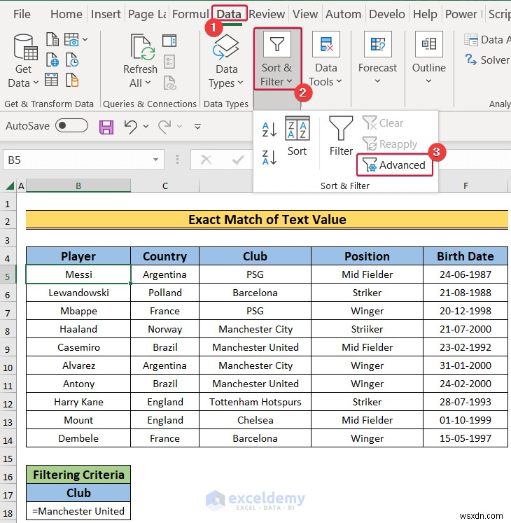 Làm chủ bộ lọc Excel:Bộ lọc tự động và bộ lọc nâng cao