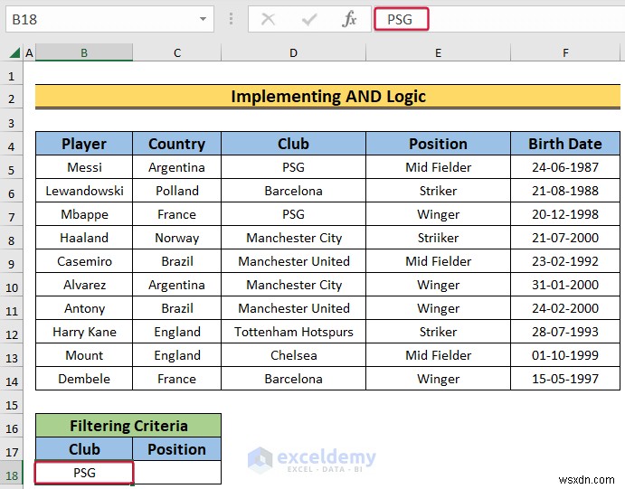 Làm chủ bộ lọc Excel:Bộ lọc tự động và bộ lọc nâng cao