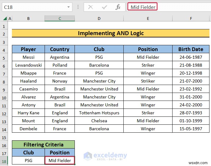 Làm chủ bộ lọc Excel:Bộ lọc tự động và bộ lọc nâng cao