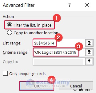 Làm chủ bộ lọc Excel:Bộ lọc tự động và bộ lọc nâng cao