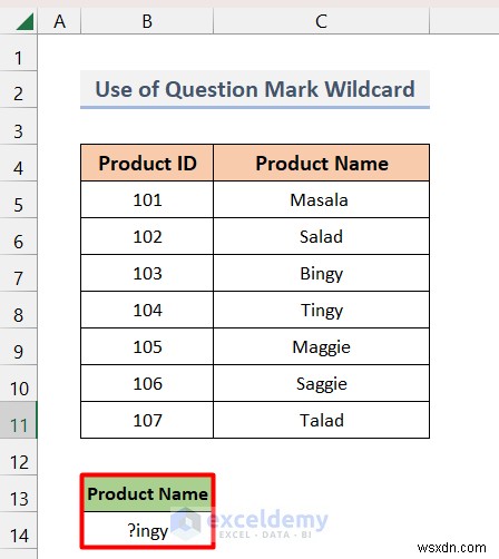 Bộ lọc nâng cao Master Excel với ký tự đại diện:Sắp xếp dữ liệu chính xác dễ dàng 