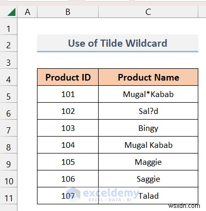 Bộ lọc nâng cao Master Excel với ký tự đại diện:Sắp xếp dữ liệu chính xác dễ dàng 
