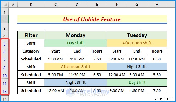Hướng dẫn nhanh:Loại bỏ bộ lọc nâng cao trong Excel bằng 5 phương pháp đơn giản 