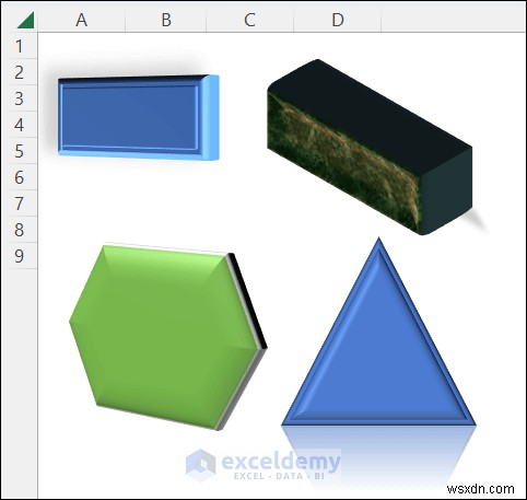 Bản vẽ 3D bậc thầy trong Excel:3 ví dụ thực tế để trình bày dữ liệu trực quan 