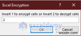 Hướng dẫn từng bước để xây dựng chức năng mã hóa trong Excel