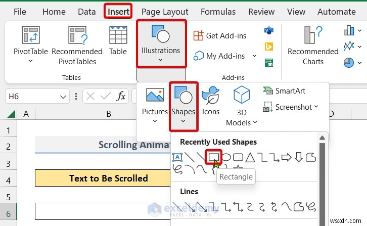 Hoạt hình văn bản chính trong Excel:Hai phương pháp đã được chứng minh 